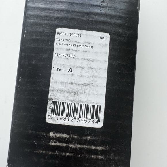 NEW 3 PACK MENS NIKE DRI FIT ESSENTIAL COTTON STRETCH TRUNK SIZE XL WIDE HEM - Picture 3 of 3